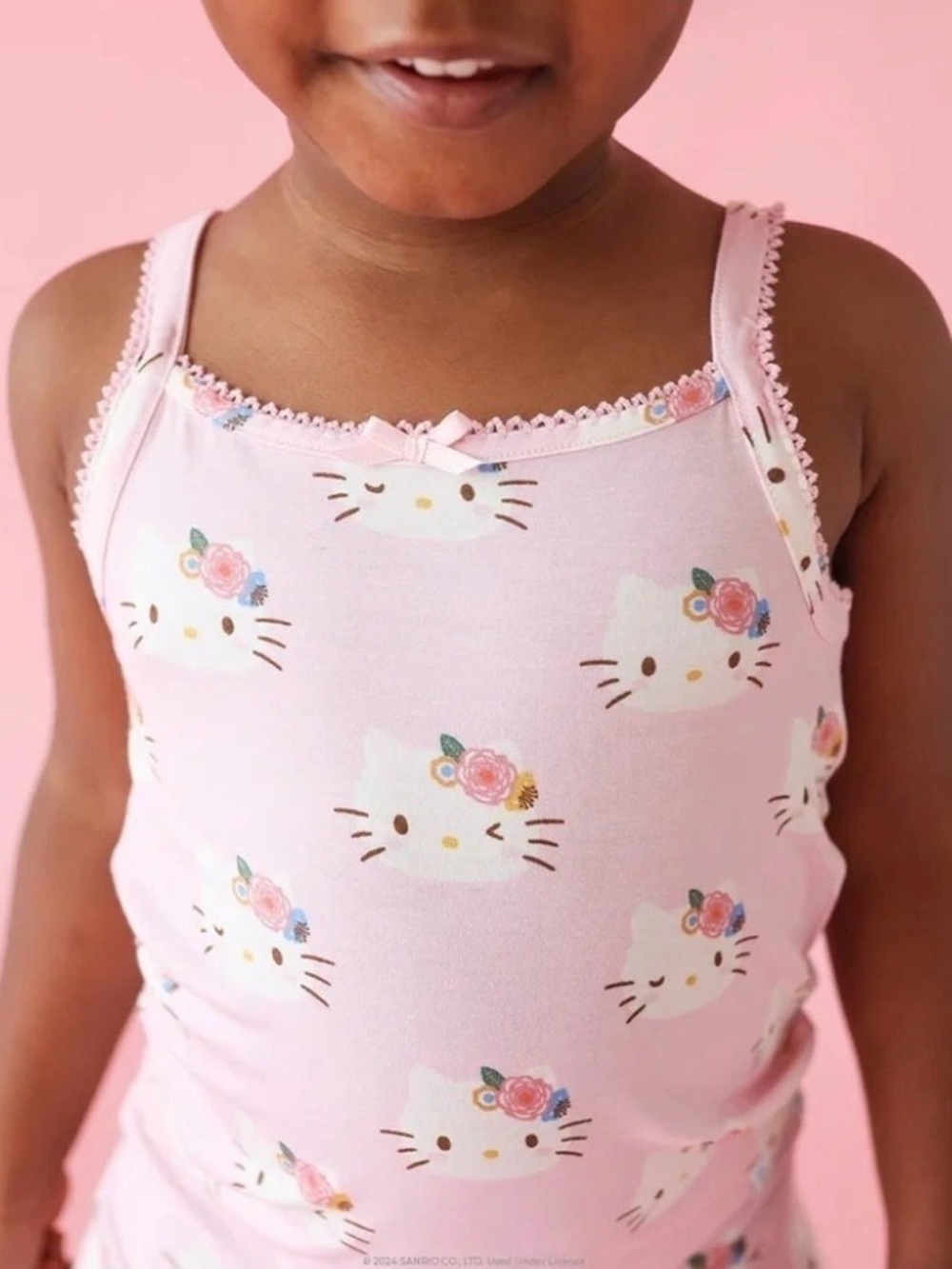 Posh Peanut x Hello Kitty Sanrio Girls Cami Tank set of 2, Size 8 M